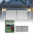 Garage Net Seamless Retractable Portable Net Garage Door Screen Easy To