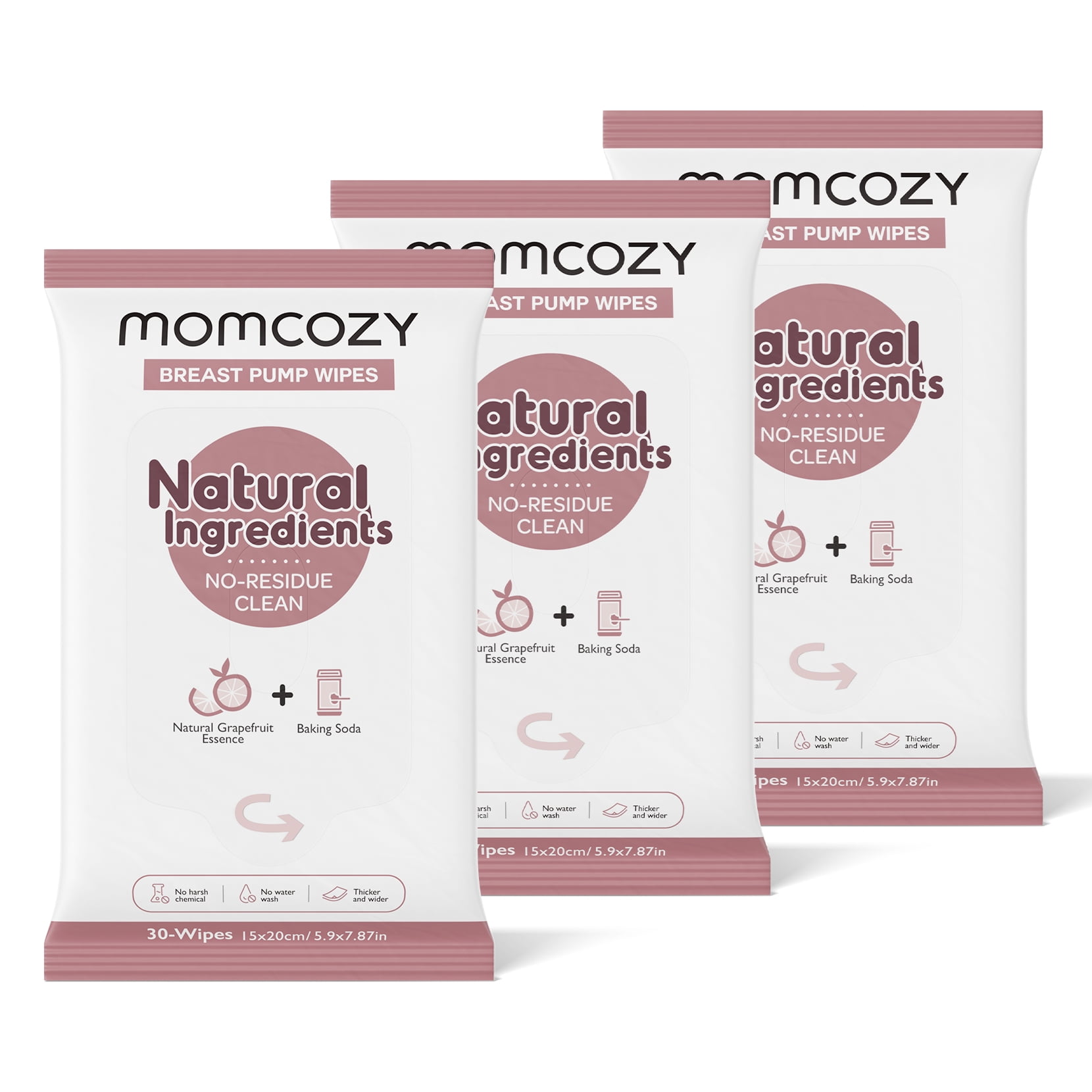 Momcozy Wipes for Breast Pump 90 Ct, Quick Clean