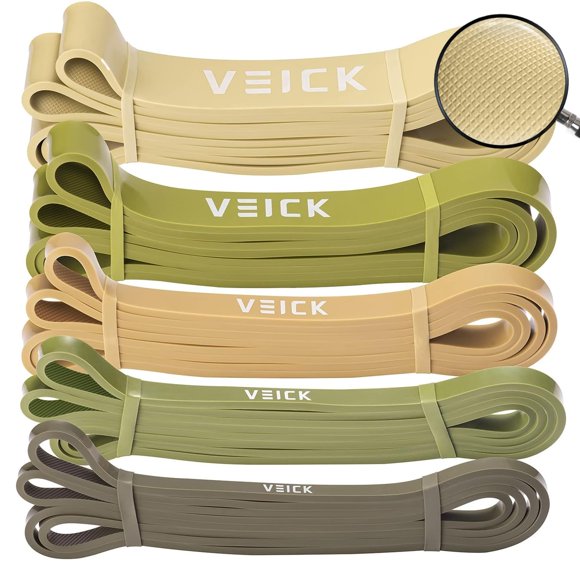 Bandas de resistencia VEICK HD-PUB5 set de 5 niveles para dominadas y entrenamiento de fuerza