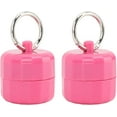 thumbnail image 5 of FENG2pcs Sport Jewelry Holder Keychain Women Small Compact Stud Earring Necklaces Ring Organizer Storage Case for Travel (Pink)-240519, 5 of 8