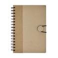 thumbnail image 1 of Libreta ecológica Berna con 70 hojas de raya. Con elástico para cerrar., 1 of 4