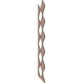 thumbnail image 5 of Ekena Millwork 47"H x 3/8"T Marrakesh Adjustable Wood Decorative Slat Wall Panel Kit, Walnut (contains 11 Slats + 1 Straight Edge Starter Slat), 5 of 16