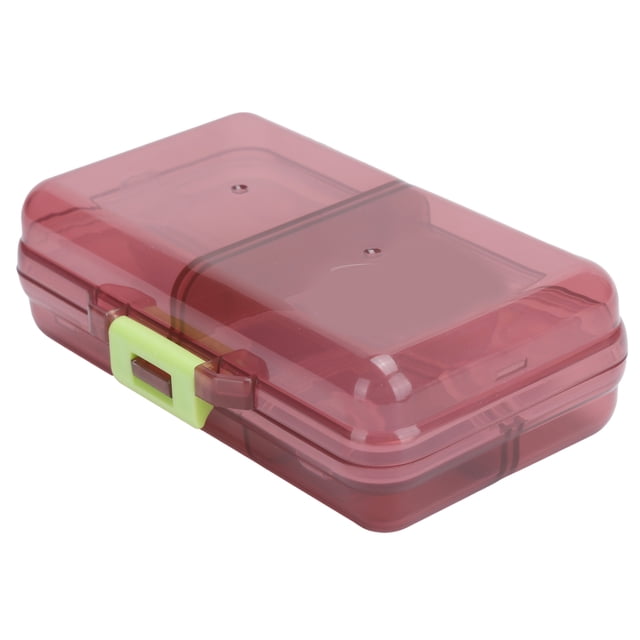 Portable Pill Organizer Large Capacity Sealed Medicine Storage Case for Travel Use