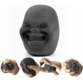 thumbnail image 1 of Paquete de 2 divertidas bolas de emoción de cara humana, juguetes sensoriales para autismo, cosas raras, hospital, oficina, regalo de calcetín, expresión aleatoria negra, 1 of 1