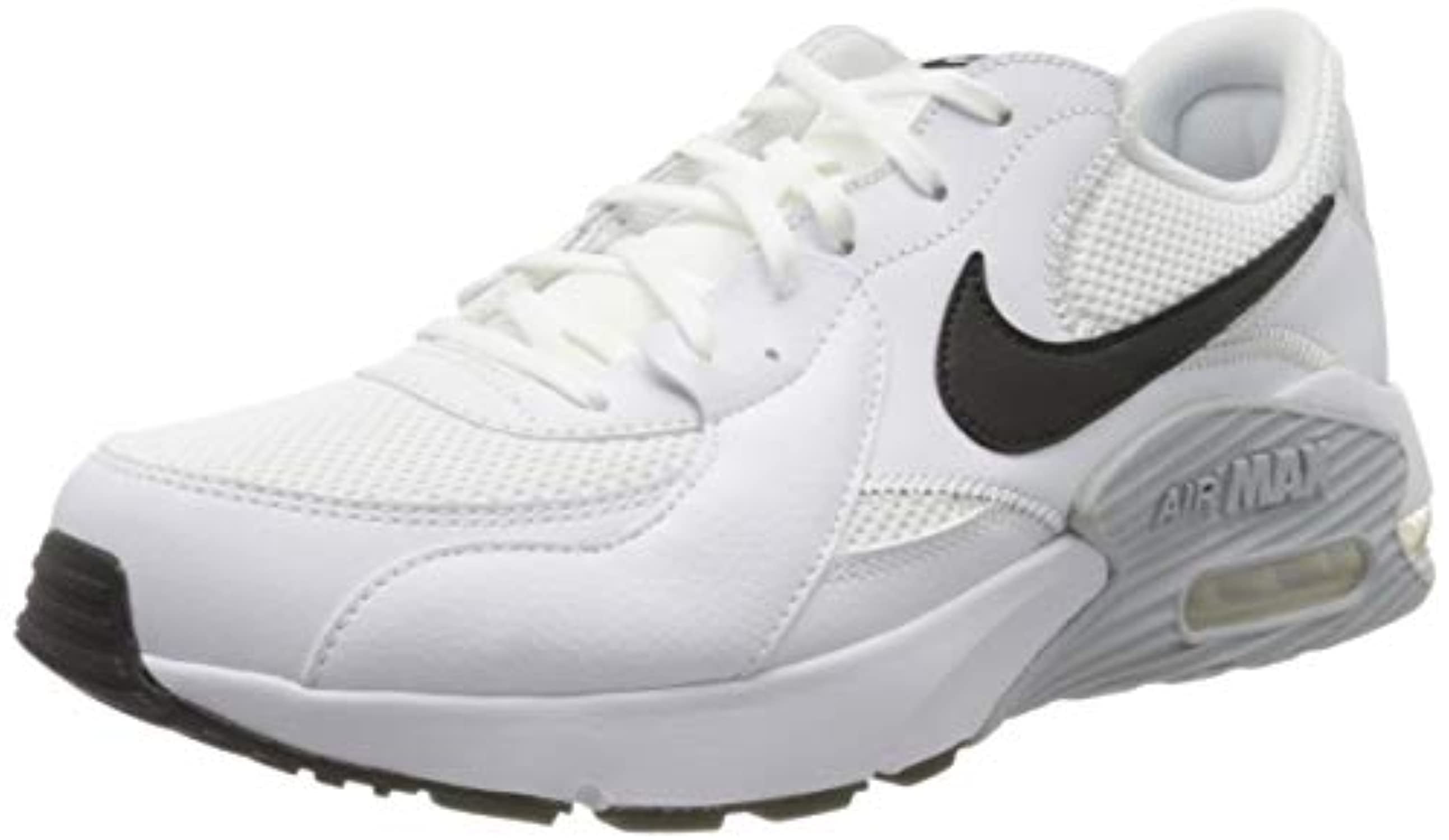Nike - Nike Men's Air Max Excee Sneaker, White/Black Pure Platinum, 9.5 ...