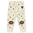 thumbnail image 3 of Infant WEAR by Erin Andrews Cream Chicago Bears Two-Piece Waffle-Knit Sleep Set, 3 of 3