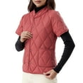 thumbnail image 1 of Women's Lightweight Short Sleeve Down Jacket with Two Pockets for All Seasons Comfort, 1 of 9