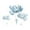 Blue Flowers, variant on TISHITA Wall Decal Murals Vintage PVC, Removable Wall Sticker Wall Art Decor for Corridor Office Room, Home Decoration Peacock