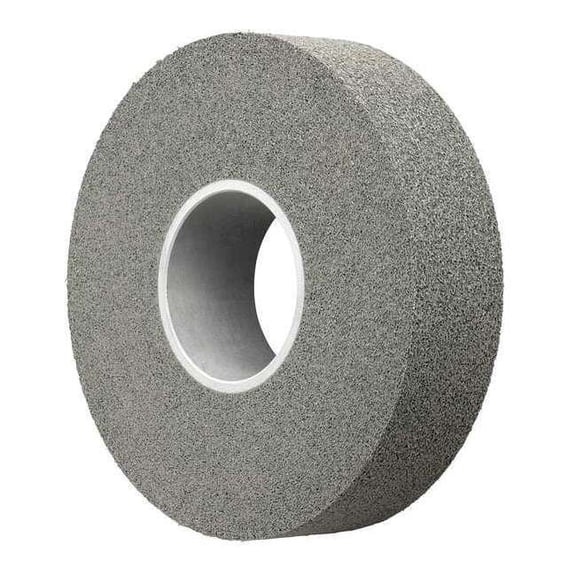 Scotch-Brite Convolute Wheel, 12 in Dia, 1 in W 7010366023