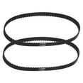 thumbnail image 1 of 2 Pcs 174XL Correa de Tiempo de Goma 87 Dientes Correa Engranada 5.08mm Paso x 10mm Ancho, 1 of 6