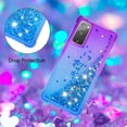 thumbnail image 5 of Case for Samsung Galaxy S20 FE, Galaxy S20 FE Case Liquid Cute Glitter Heavy Duty Shockproof Back Cover Soft TPU Protective for Girls Women Phone Case for Samsung Galaxy S20 FE Gradient Purple, 5 of 14