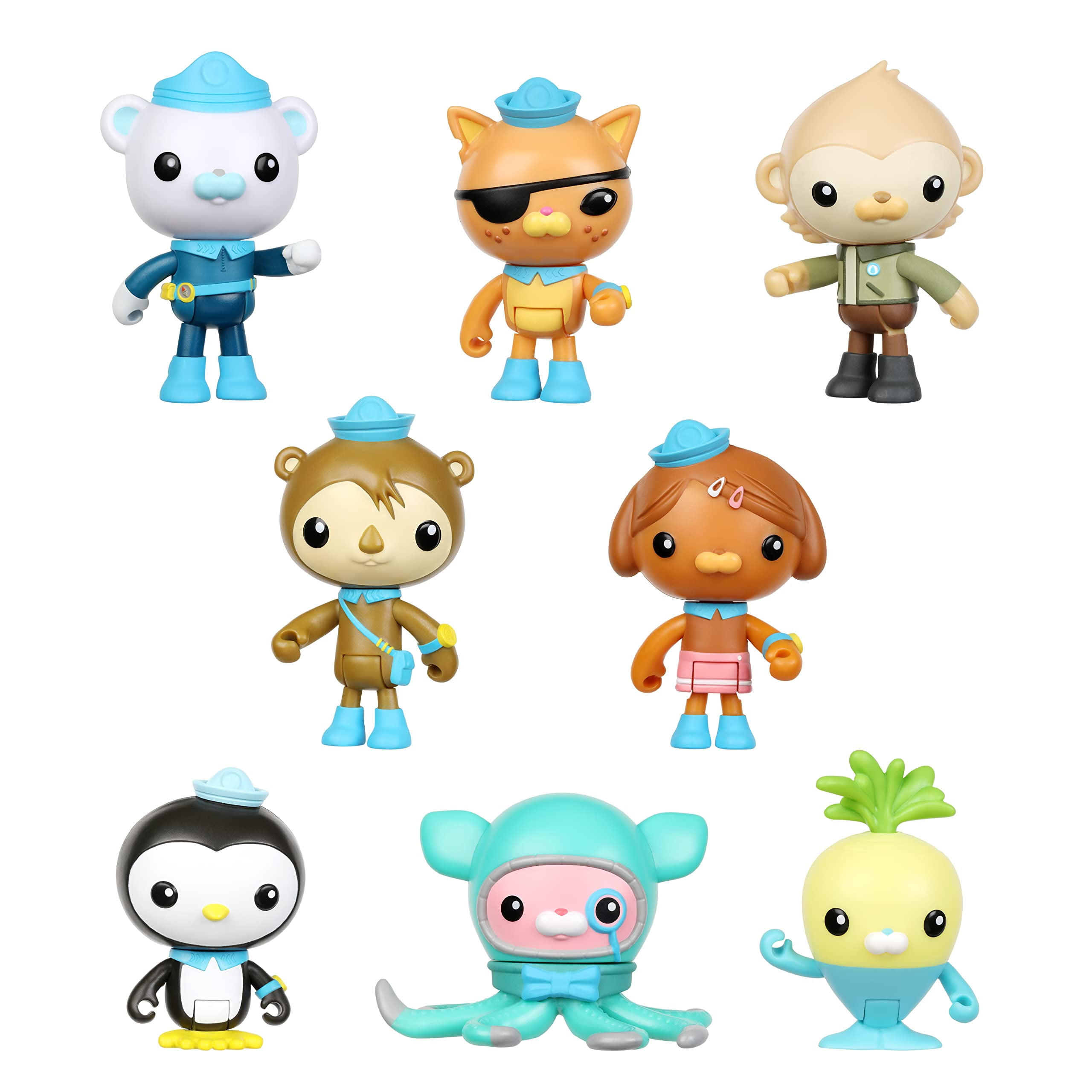 Octonauts Exclusive Crew Figure Giftset | Includes Captain