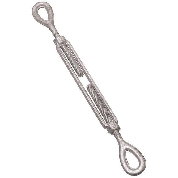 National Hardware - 3270BC 3/8" X 6" Eye / Eye Turnbuckle - Galvanized