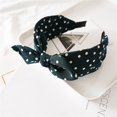 thumbnail image 1 of Accesorios para el cabello, diadema con orejas de conejo y leopardo, versión ancha, con nudos, para mujer, para salir, horquilla, diadema, joyería, comodidad de uso, 1 of 6