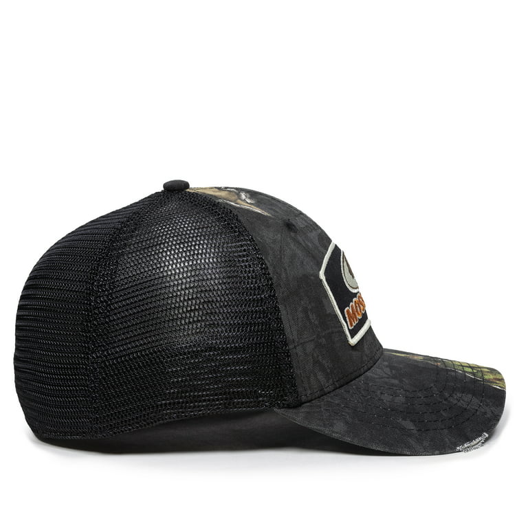 Mossy Oak Hunting Structured Baseball Style Hat, Eclipse/Black, Large/Extra Large, Men's, Size: One Size