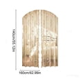 thumbnail image 2 of Orangide Lace Sheer Curtain Floral Rod Pocket Window Curtain for Living Room Bedroom Soft Sheer Voile Drapes Home Decor Light Filtering, 2 of 6