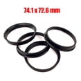 thumbnail image 3 of Easy Installation Hub Centering Rings 74 1mm x 72 6mm for Wheel Spacer, 3 of 3