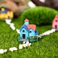 thumbnail image 2 of 4pcs Miniature mini house Bonsai Craft Garden Resin Landscape DIY Villa Decor, 2 of 8