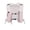 Pink, variant on Lightweight Reflective Running Hydration Vest, Breathable Mesh Hiking Vest with Water Bottle Holders, Adjustable Outdoor Backpack Vest for Cycling, Jogging, Trail Running(Grey3/One Size)