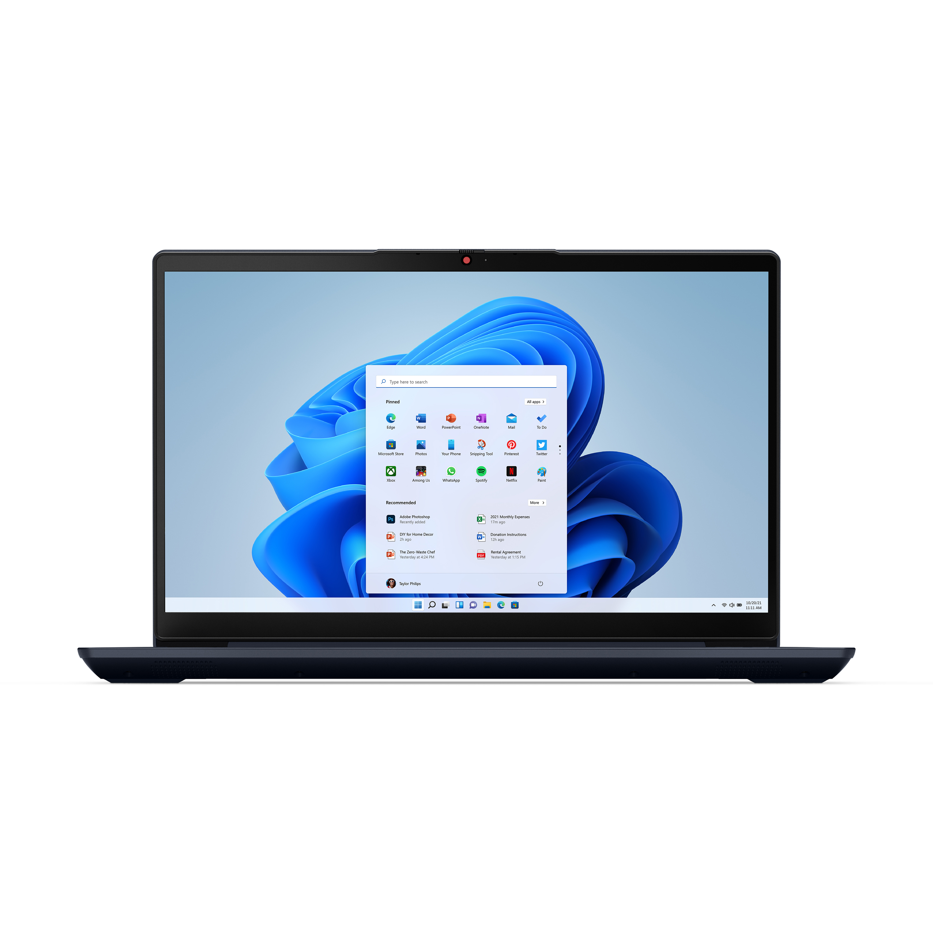 Lenovo Ideapad 3 14" FHD Laptop, AMD Ryzen 7 5700U, 8GB RAM, 512GB SSD, Windows 11 Home, Abyss Blue, 82KT00V8US - image 2 of 17