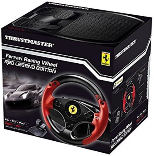 Thrustmaster - Ferrari Red Legend Edition Racing Wheel for PC - Walmart.com