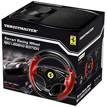 Thrustmaster Ferrari Red Legend Edition Racing Wheel For Pc