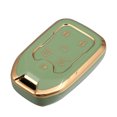 thumbnail image 1 of Unique Bargains funda de silicona para llave inteligente para Chevrolet Silverado 3500 HD 2015-2021 Protector sin llave verde, 1 of 6