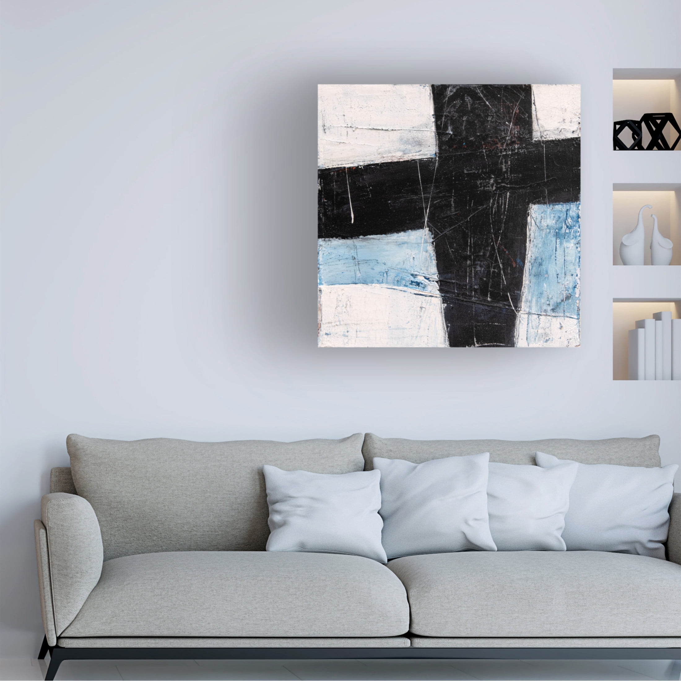 Trademark Fine Art Erin Ashley At the Crossroads Canvas Wall Art