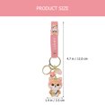 thumbnail image 2 of Cute Keychain Gift Kawaii Backpack Charm Cartoon Animal Keychain Car Key Ring, 2 of 9