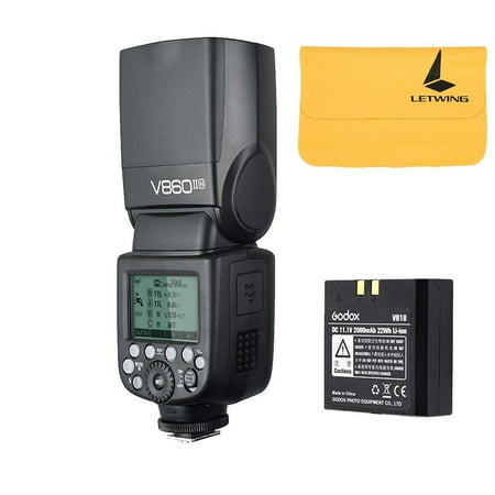 Godox V860II-N 2.4G TTL Li-on Battery Camera Flash Speedlite Compatible Nikon D800 D700 D7100 D7000 D5200 D5100 D5000 D300 D300S D3200 D3100 D3000 D200 D70S D810 D610 D90 D750