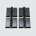 thumbnail image 5 of 4x BLACK Acrylic Piano Hinges 45mm x 38mm BLACK Hinges, Continuous Acrylic Piano Hinge, (1 49/64 x 1 1/2 in), 5 of 10