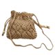 thumbnail image 1 of Bolso de playa para mujer, de algodón, tipo bandolera, para verano, tejido a mano, con cordón, 1 of 5