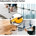 thumbnail image 5 of 2Pcs Adjustable Height Setter & Floor Gap Fixer Tool, Professional Adjustable Vacuum Suction Seam Leveling Clamp with Heavy-Duty Rubber Suction Cups for Installation Repair, 5 of 5