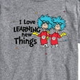 thumbnail image 3 of The Cat in the Hat - I Love Learning Things - Men's Short Sleeve Graphic T-Shirt, 3 of 5