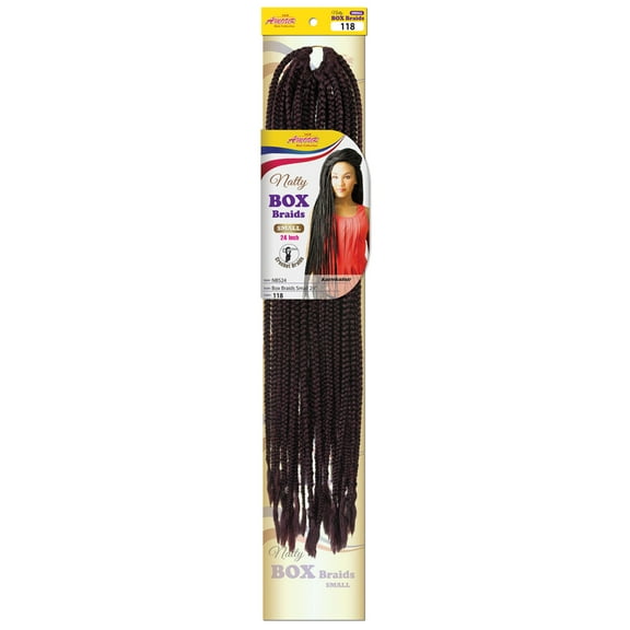 Natty Box Braid (small) 24" (1/70, 22strands) - Color 118