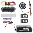 thumbnail image 1 of Kit de sistema de entrada sin llave con botón de arranque remoto OneWay, sistema de alarma para coche de 12V, motor Jadeshay  A, 1 of 8
