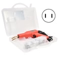 thumbnail image 1 of Soldador portátil multifunción de plástico para reparación de automóviles, rojo, enchufe estadounidense de 110 V, soldador de mano para reparación de parachoques de PVC, 1 of 8