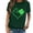 Army Green, variant on Aayomet St Patrick's Day Womens Tops Womens Short Sleeve V-Neck Loose Casual T-Shirts Summer Tops,Black S
