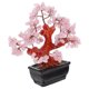 thumbnail image 1 of Feng Shui Quartz Tree Crystal Desk Accessories Home Decor Pink Resin Copper Wire Decorative 1Pcs, 1 of 5