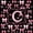 Black Pink 03, variant on Manfei 3D Cartoon Bowtie Print 7-Piece Twin Bedding,Black Pink Monogrammed E Bedding Comforter Set,Black Reversible