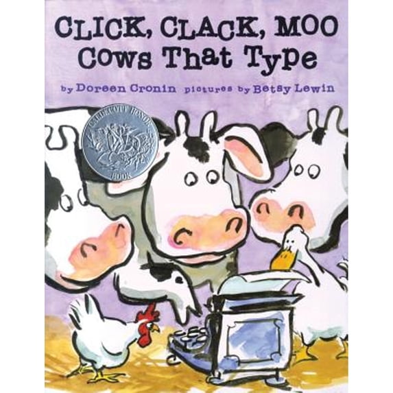 Pre-Owned Click, Clack, Moo: Cows That Type (Hardcover) by Doreen Cronin