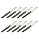 thumbnail image 1 of 10X HERO 616 Pluma Fuente Encapuchado Pluma de Oro Negro Barril Pequeno Vintage, 1 of 5