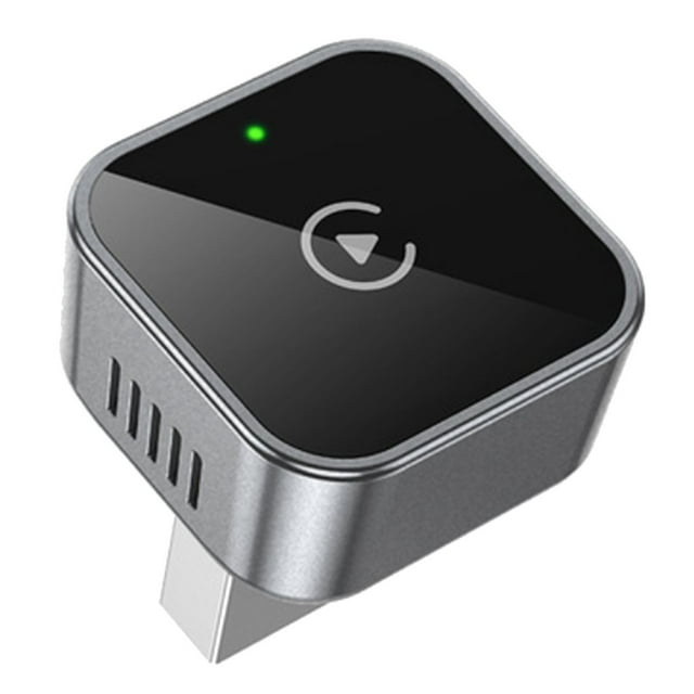 Adaptador Inalámbrico 2 en 1 para CarPlay para Android AUTO con WiFi y Bluetooth Smart AI Box. CarPlay con Cable A CarPlay Inalámbrico, Como Se Muestra.