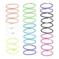 thumbnail image 5 of (6 pack) Scunci No Damage Elastic Ponytail Hair Ties, Multicolor, 30 Count, 5 of 11