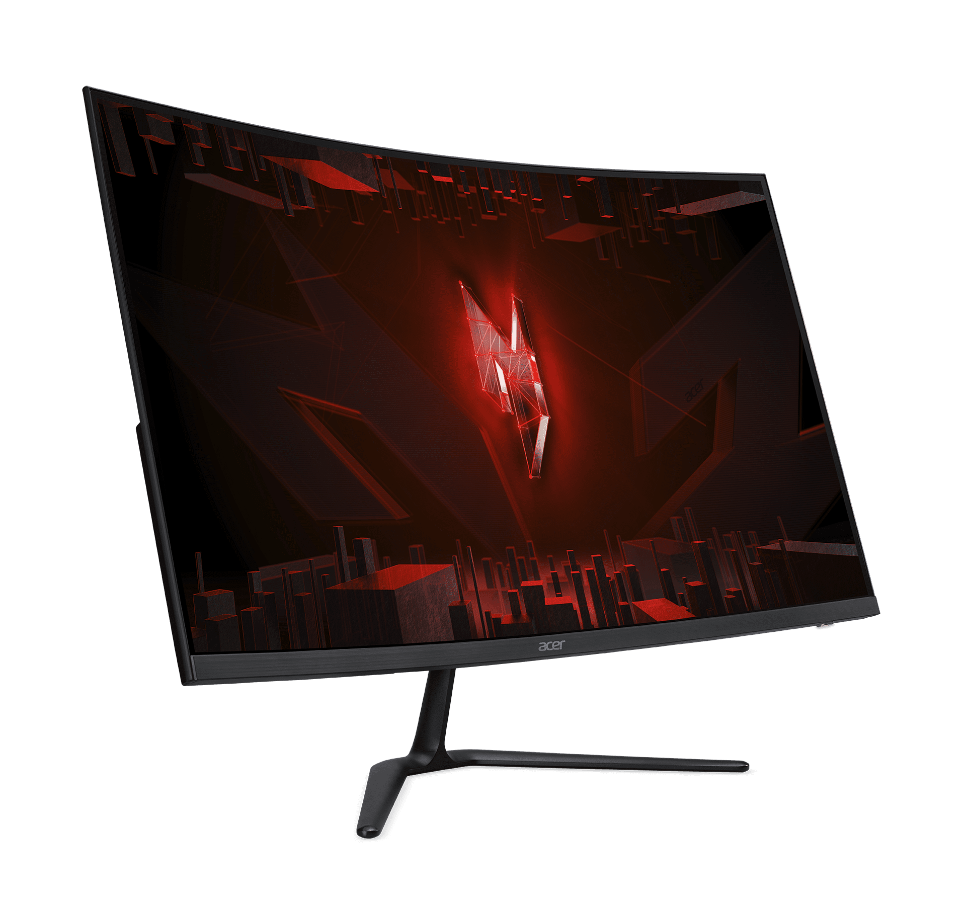 Acer Nitro 31.5" Curved Full HD Gaming Monitor (1920 x 1080) with AMD FreeSync Premium Technology, 240Hz, ED320Q W0biip