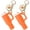 Orange, variant on Mini Tumbler Keychain for Stanley,2 PCS Mini Cup Keychain Stanley Accessories,Bag Purse Charm Chapstick Holder