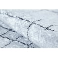 thumbnail image 5 of Guerrero Grey Modern Polyester Area Rugs for Living Room Washable Rugs Boho Moroccan Area Rug Soft Geometric Bohemian Carpet Distressed Indoor Rug for Bedroom Dining Room Office Nonslip Rug, 5 of 9