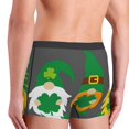 thumbnail image 5 of Kll Spring St Patrick’s Day Irish Gnomes Men'S Cotton Boxer Briefs Underwear-Xx-Large, 5 of 9