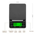 thumbnail image 3 of BeesClover Kitchen Scale Digital Weight Small Scale Grams High Accuracy Scale Digital Cooking Scale Accurate Weighing From 0.3g to 3000/5000g for Gram Scale Cooking Baking, 3 of 8
