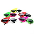 thumbnail image 2 of New Green Pink Contrast Funny Glasses Roy Purdy Glasses Hip-Hop Asymmetric Triangular Sunglasses Party Decorations 06 2PCS, 2 of 6